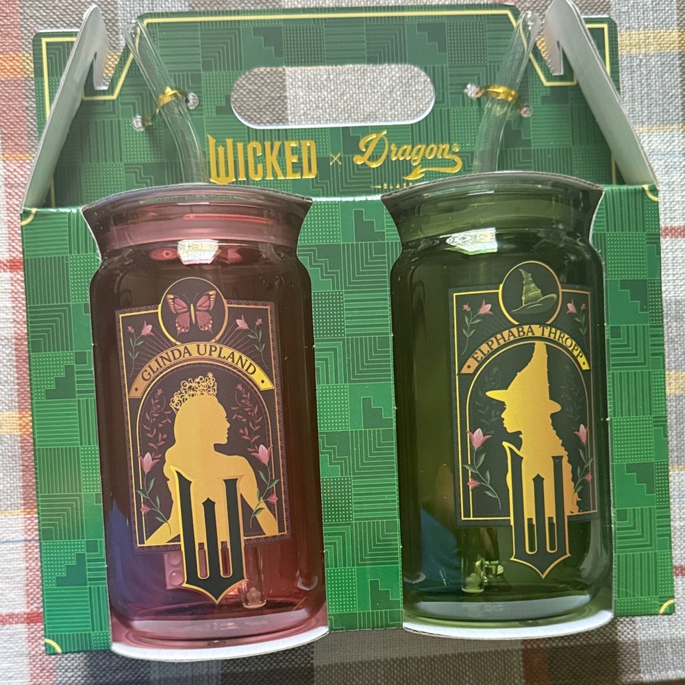 Wicked x Dragon Glassware drinking glasses